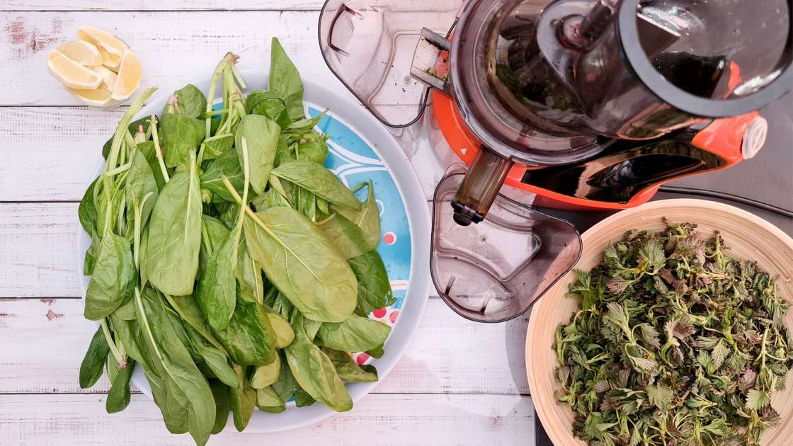 Succo di ortica con spinaci, foto 2