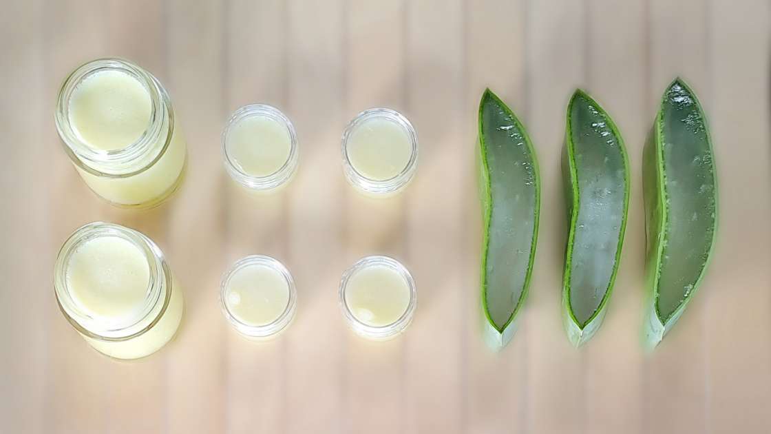 Crema all'aloe vera con olio di oliva, uva e cocco, foto 7