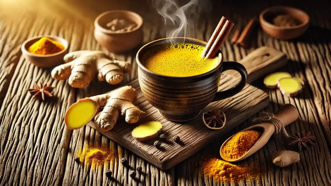 Caffè con zenzero, curcuma e pepe nero: una spinta naturale alla salute! ☕🌿