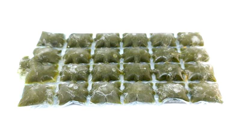 Succo di prezzemolo con lime in impacchi di ghiaccio, foto 17