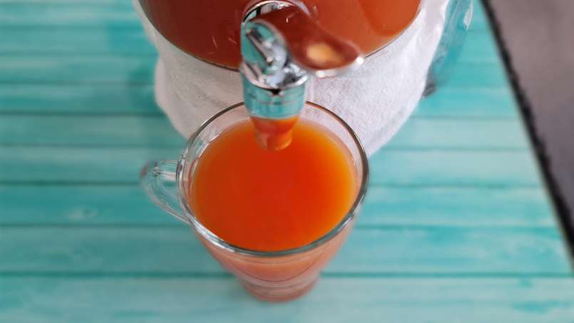 Sidro di mele con miele, limone e menta, foto 10