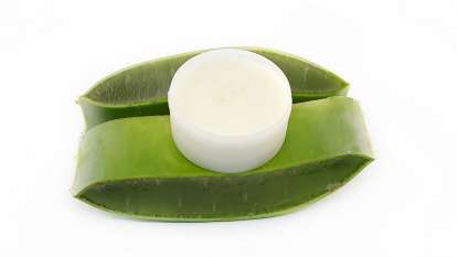 Crema di aloe vera con burro di cocco