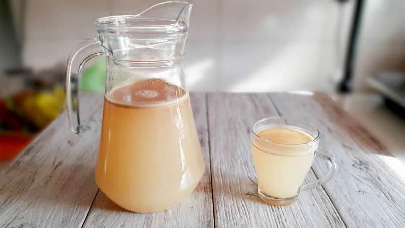 Bevanda energizzante con zenzero, lievito inattivo e limone, foto 9