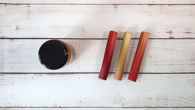 Macerato di rabarbaro con miele e zenzero, foto 4