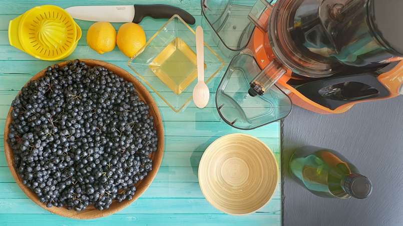 Sciroppo di aronia con miele, foto 1