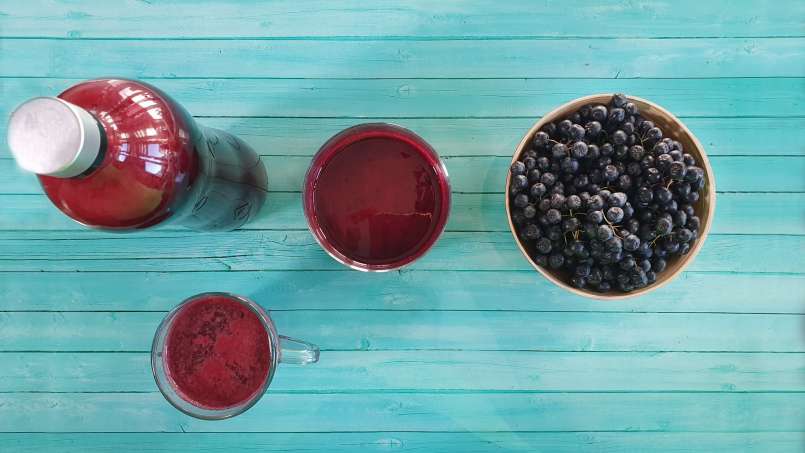 Sciroppo di aronia con zenzero e miele, foto 5