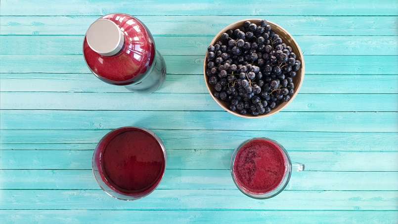 Sciroppo di aronia con zenzero e miele, foto 6