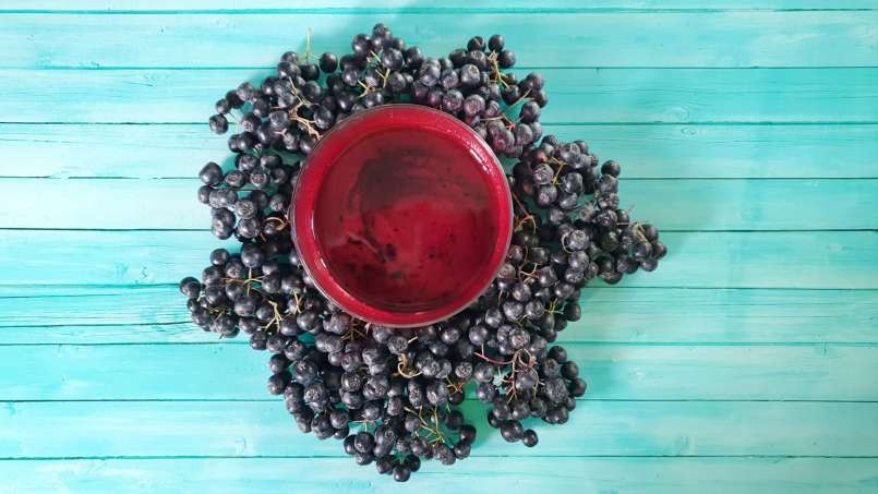 Sciroppo di aronia con zenzero e miele, foto 12