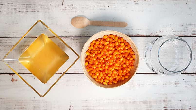 Macerato di olivello spinoso al miele, foto 3