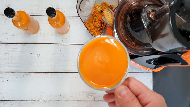 Succo di olivello spinoso con limone e miele, foto 5