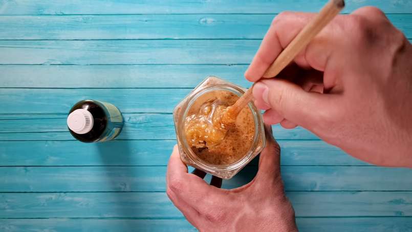 Miele con noci, limone e propoli per l'immunità, foto 11