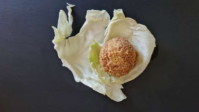 Cataplasma con loys e foglie di cavolo, foto 5